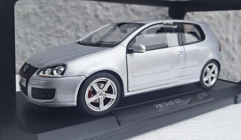 vw Golf 5 GTI Pirelli 2007 Silver 1:18ème, Hobby en Vrije tijd, Modelauto's | 1:18, Nieuw, Auto, Norev, Ophalen of Verzenden