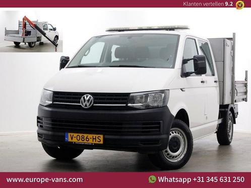 Volkswagen Transporter T6 2.0 TDI 150pk Lang D.C. Open laadb, Auto's, Bestelwagens en Lichte vracht, Bedrijf, ABS, Airconditioning