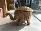 Rieten olifant, Huis en Inrichting, Ophalen, Zo goed als nieuw