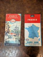 Oude ESSO wegenkaarten Frankrijk, Boeken, Atlassen en Landkaarten, Ophalen of Verzenden, Frankrijk