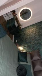 Klassevolle Make up tafel met stoel, Ophalen, Zo goed als nieuw, Glas