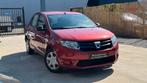 Dacia Logan 1.2Benzine 2015 146.xxxkm/Parkeersensor,Garantie, Auto's, Dacia, Voorwielaandrijving, Stof, Zwart, Logan