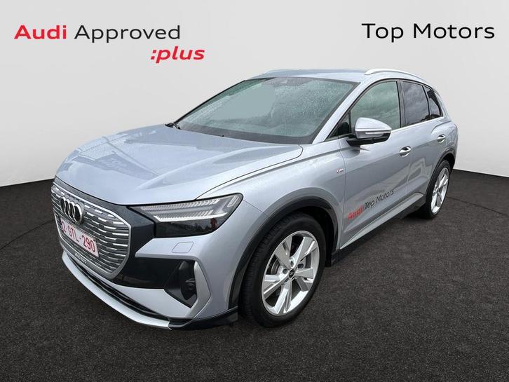 Audi Q4 e-tron 82 kWh 45 Quattro S line, Auto's, Audi, Overige modellen, ABS, Airbags, Elektrische ramen, Navigatiesysteem, Elektrisch