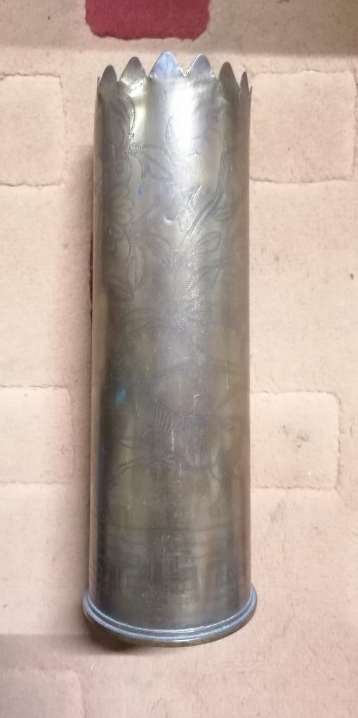 Engelse Gb-gegraveerde aansluiting uit Eerste Wereldoorlog, Verzamelen, Militaria | Algemeen, Verzenden