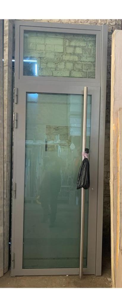 Gepantserde glazen deur van een oude bank 98,5 x 272,5 cm, Doe-het-zelf en Bouw, Raamkozijnen en Schuifdeuren, Zo goed als nieuw