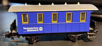 3305. THW H0 Märklin servicewagen. beschikbaar voor biedingen