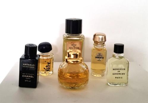Lot Numéro 26-6 miniatures parfum YSL Givenchy Armani..., Collections, Parfums, Comme neuf, Miniature, Plein, Envoi