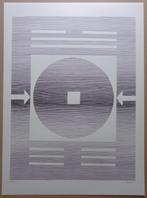 MICHEL SEUPHOR / HEXAGRAMMES YI-KING / ZW-W LITHO / 75x55cm, Antiek en Kunst, Ophalen of Verzenden
