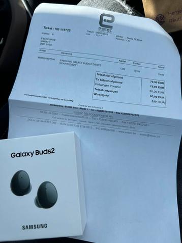 Écouteurs Samsung Galaxy Buds2, écouteurs sans fil Samsung, Envoi, Neuf, Intra-auriculaires (In-Ear), Bluetooth