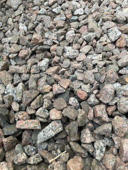 Kiezel 8-16 mm grind grijs-roze Kiezelstenen +500kg, Tuin en Terras, Grind, Keien en Split, Grind, Grijs, Ophalen