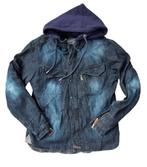 Macna Westcoast motorhoodie denim heren - Medium, Jas | textiel, Heren, Tweedehands, MACNA