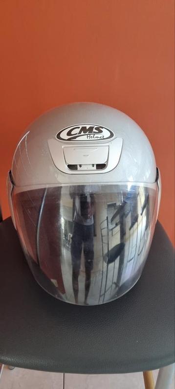 Jet Cms lichtgrijze helm maat XXL beschikbaar voor biedingen