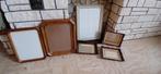 Lot cadres en bois, Ophalen, Gebruikt, Hout