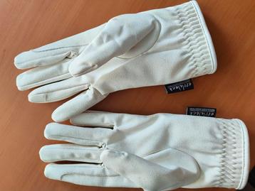 Witte handschoenen  beschikbaar voor biedingen