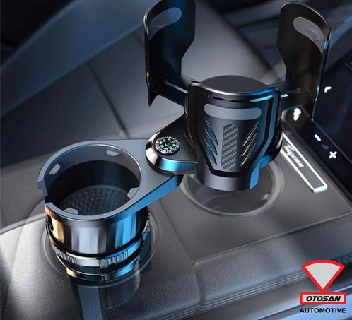 2 in 1 stabiele Bekerhouder 360 draai basis Universeel, Auto-onderdelen, Interieur en Bekleding, Volkswagen, Nieuw