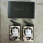 Synology NAS DS214+ + 2x2TB WB Black HDD, Utilisé, Enlèvement ou Envoi