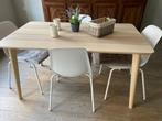 Table, Maison & Meubles, Tables | Tables à manger, Comme neuf, 100 à 150 cm, Rectangulaire, Autres essences de bois