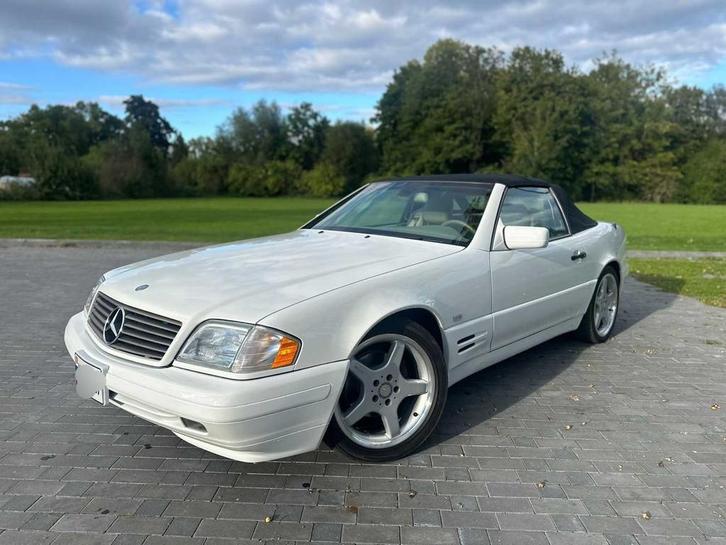 MERCEDES BENZ SL500 R129, Auto's, Mercedes-Benz, Bedrijf, SL, Open dak, Overige brandstoffen, Cabriolet, Automaat, Gebruikt