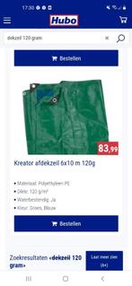 Kreator afdekzeil 6 op 10 meter 120 gram, Tuin en Terras, Ophalen of Verzenden, Nieuw, Afdekzeil