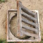 Stevig gietijzeren putrooster / rooster (23x23 cm), Doe-het-zelf en Bouw, Buizen en Afvoer, Ophalen, Overige materialen, Gebruikt