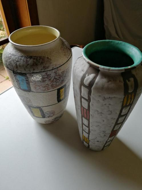 2 keramiek vazen West Germany, Antiek en Kunst, Antiek | Keramiek en Aardewerk, Ophalen of Verzenden