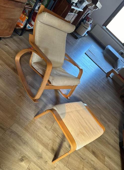 IKEA poang schommelstoel, Huis en Inrichting, Fauteuils, Gebruikt, Ophalen