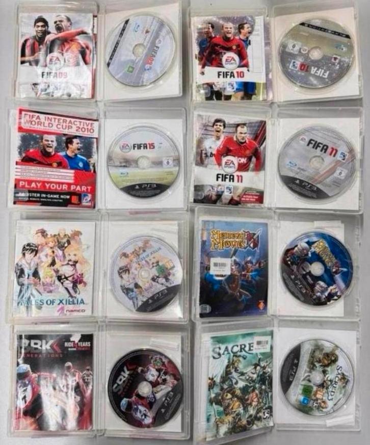 8x PS3 Playstation 3 games spelletjes fifa tales xillia sacr, Games en Spelcomputers, Games | Sony PlayStation 3, Zo goed als nieuw