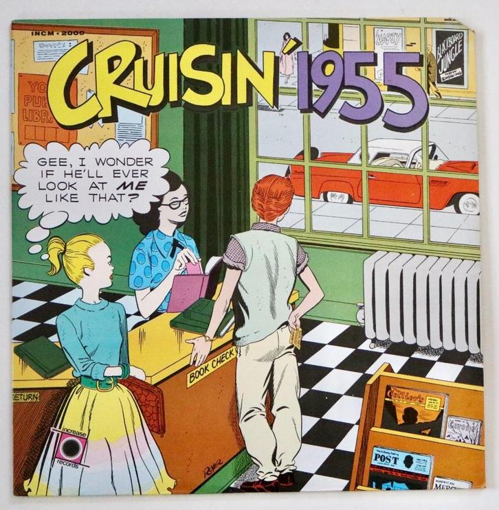 Various – Cruisin' 1955 - Vinyl Lp, Cd's en Dvd's, Vinyl | R&B en Soul, Zo goed als nieuw, 12 inch, Ophalen of Verzenden