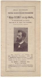 Jules van Nuffel, Aloys Desmet en zijn werk (1917), Boeken, Ophalen of Verzenden, Gelezen, Artiest