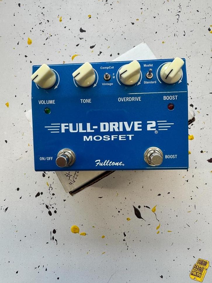 Fulltone Full Drive 2 Mosfet, Muziek en Instrumenten, Effecten, Zo goed als nieuw, Distortion, Overdrive of Fuzz, Ophalen of Verzenden