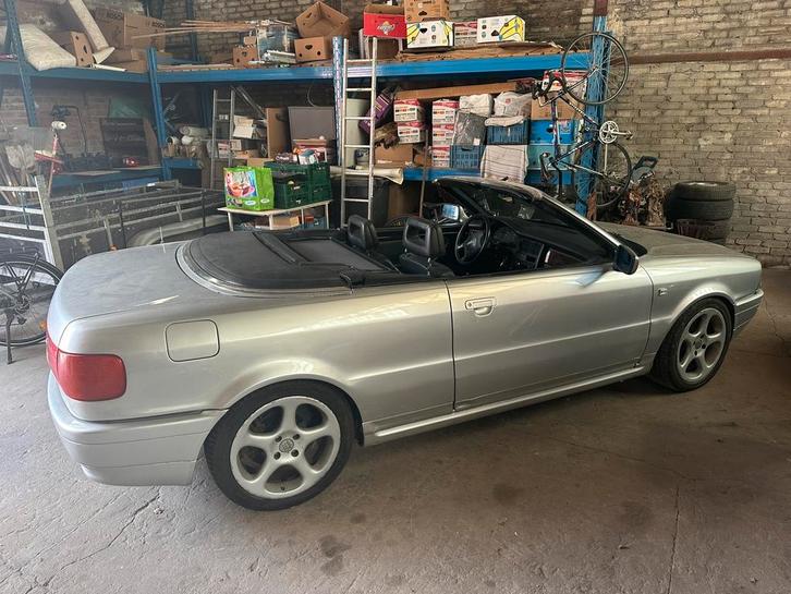 Audi 80 cabriolet, Auto's, Audi, Particulier, Cabrio, Radio, Benzine, Cabriolet, 2 deurs, Handgeschakeld, Zilver of Grijs, Blauw
