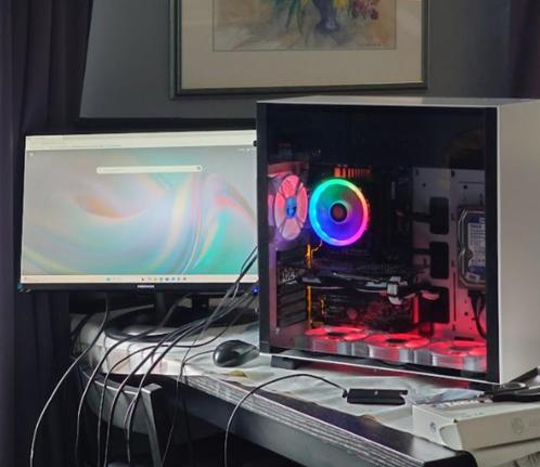 Gaming computer (Tower), Computers en Software, Desktop Pc's, Zo goed als nieuw, 3 tot 4 Ghz, HDD, SSD, 32 GB, Met videokaart