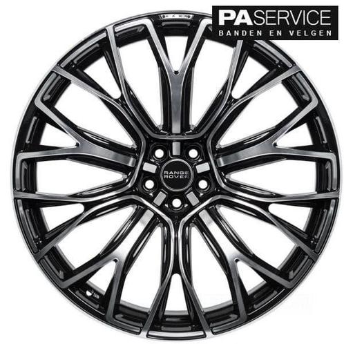 Nwe 23 inch Gloss Black Kahn velgen voor Land Rover Defender, Auto-onderdelen, Banden en Velgen, Banden en Velgen, Overige maten