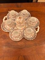 Zeldzaam deesden servies 8 delig gesigneerd, Ophalen of Verzenden