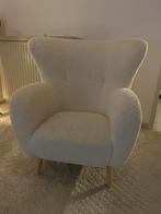 1-zit fauteuil Jysk in bouclé, Ophalen, Zo goed als nieuw