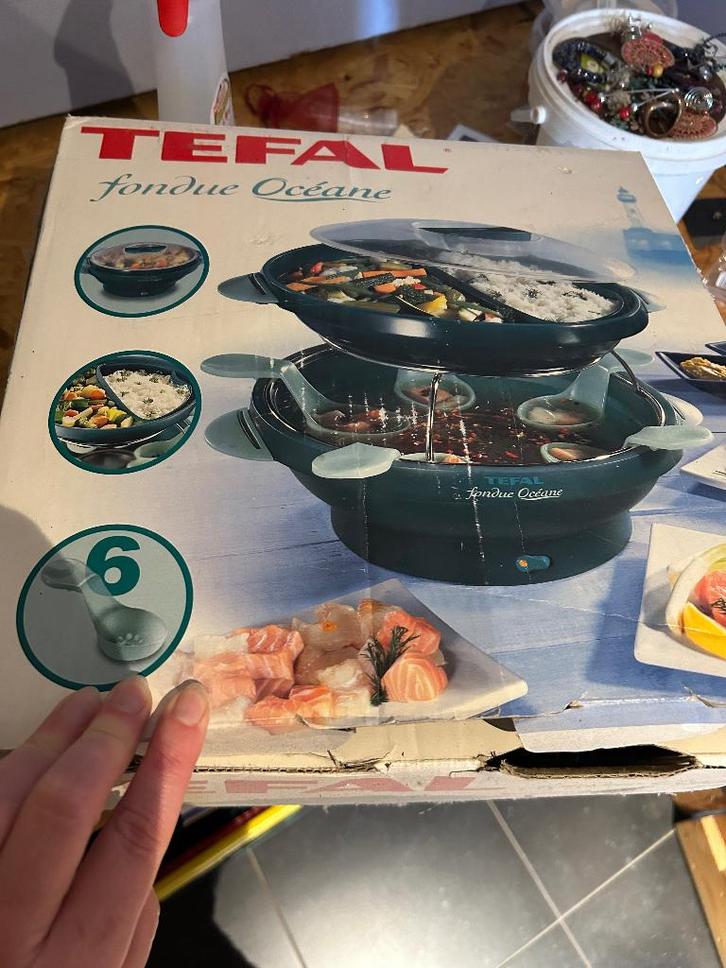 Appareil fondue, Electroménager, Fondue, Comme neuf, Service à fondue, Électrique, Enlèvement