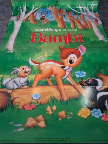 cinema affiche walt disney  bambi beschikbaar voor biedingen