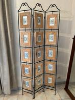 Fotoscherm steigerhout., Huis en Inrichting, Ophalen, Zo goed als nieuw