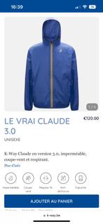 K-Way unisexe taille L. État impeccable., Caravanes & Camping, Enlèvement, Comme neuf, Imperméable