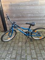 Blauwe jongens fiets 20 inch, Ophalen, Decatlon, Zo goed als nieuw, Handrem