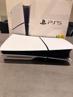 Playstation 5 slim disk edition 2 controllers, Games en Spelcomputers, Spelcomputers | Sony PlayStation 5, Ophalen, Zo goed als nieuw