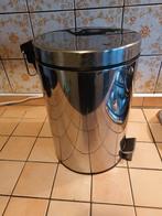 Poubelle en inox 10 litres. Très bon état, Inox
