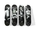 Collectors item 4 Skate Decks "the Ramones", Sport en Fitness, Ophalen, Gebruikt, Skateboard