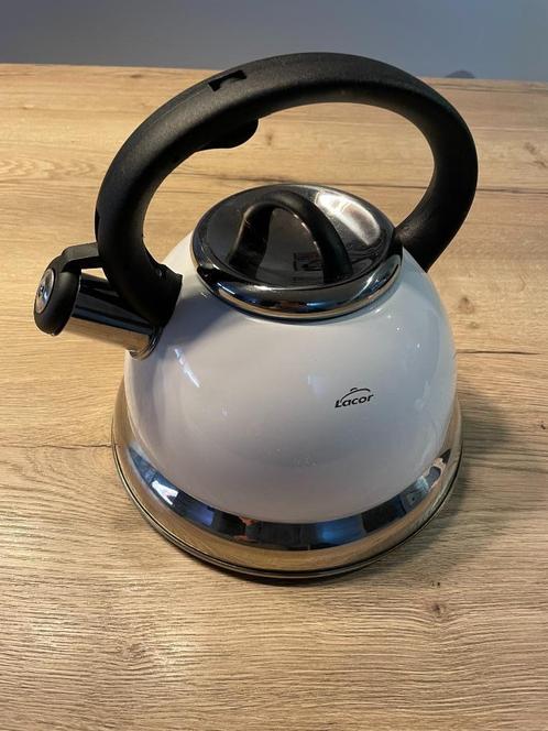 Fluitketel Lacor, Huis en Inrichting, Keuken | Potten en Pannen, Zo goed als nieuw, Overige typen, Inox, Ophalen