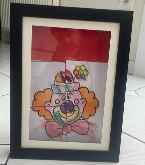 Kindertekening lijst/ openklapbare kader A4 (2 stuks), Huis en Inrichting, Woonaccessoires | Lijsten, Nieuw, Hout, Ophalen of Verzenden