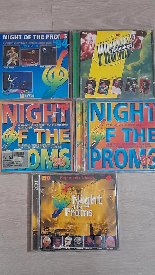 Cd´s Night of the proms, 1994-1997 & 2001, Cd's en Dvd's, Cd's | Verzamelalbums, Zo goed als nieuw, Ophalen of Verzenden