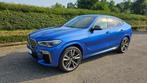 BMW X6 M50i V8 530 M SPORT PERFORMANCE INDIVIDUAL, Auto's, BMW, Automaat, Blauw, Bedrijf, 5 zetels