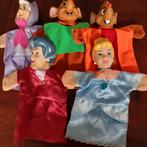 Assepoester handpoppen poppenkastpoppen Disney, Kinderen en Baby's, Ophalen of Verzenden, Zo goed als nieuw