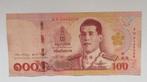 Thailand  100 Baht 2018 , Ophalen of Verzenden