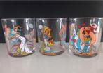 3 glazen Asterix & Obelix Glas Stripfiguur Frisdrank Uderzo, Verzamelen, Ophalen of Verzenden, Zo goed als nieuw, Frisdrankglas
